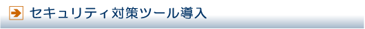 セキュリティ対策ツール導入